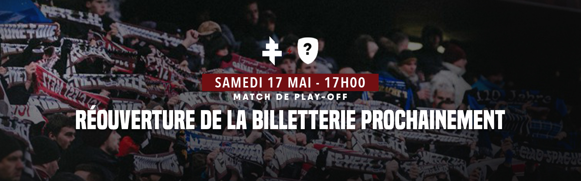 Réouverture de la billetterie prochainement