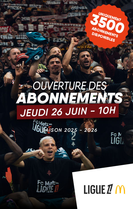 Campagne d'abonnement 25-26 - Jeudi 26 Juin à 10h
