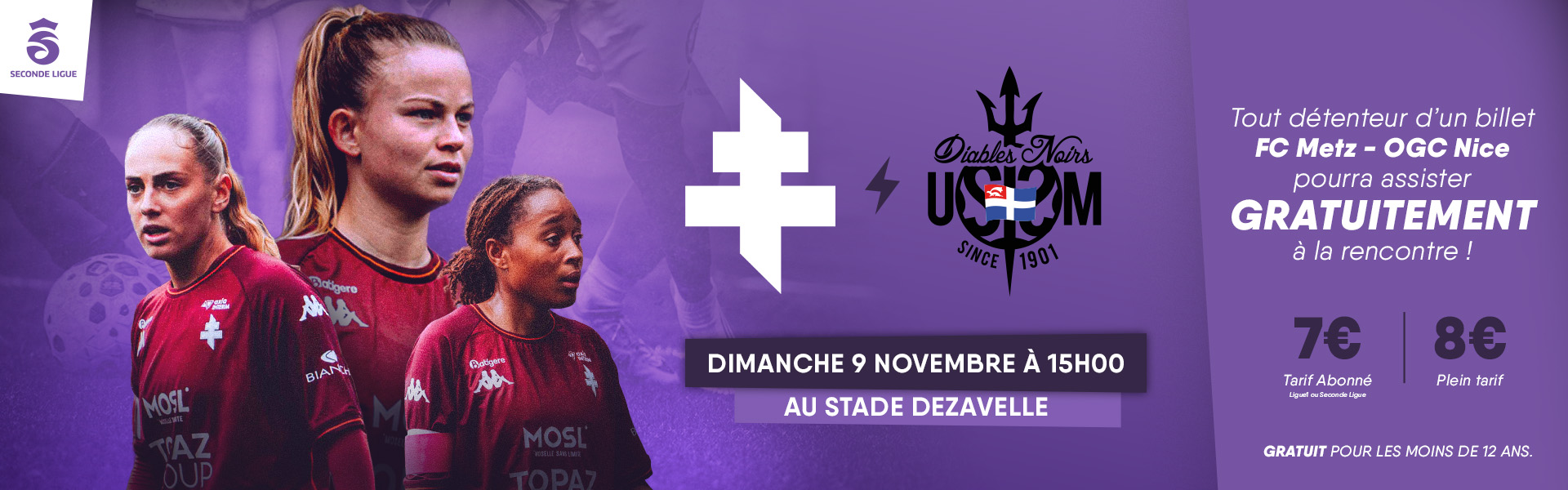 FC Metz - US Saint-Malo (Seconde Ligue)