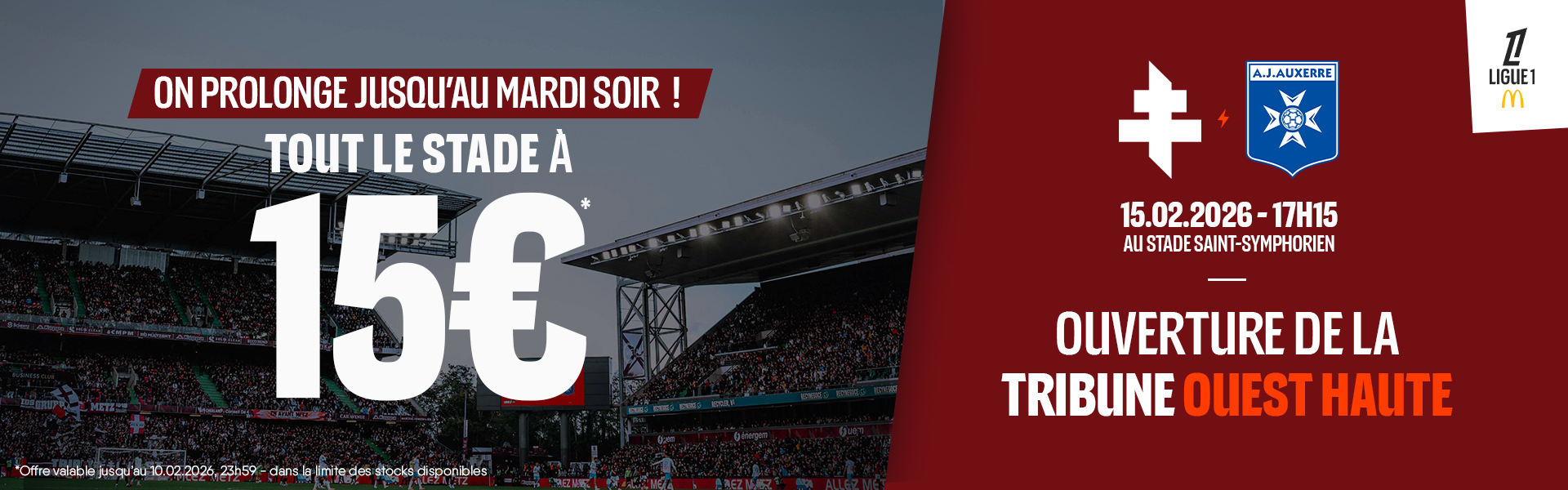 FC Metz - AJ Auxerre