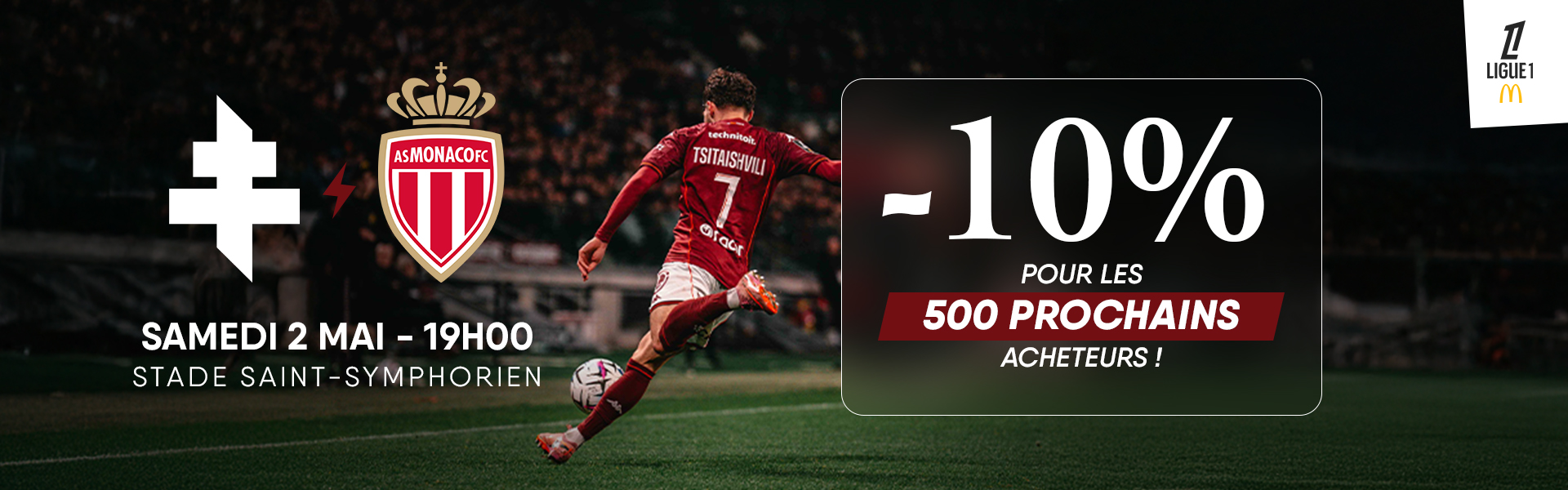 FC Metz - AS Monaco -  EB2