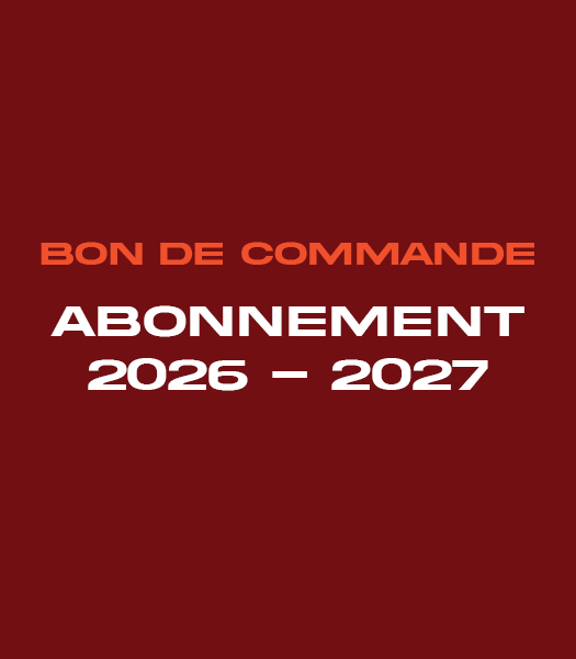 Bon de commande Abonnement 2026-2027