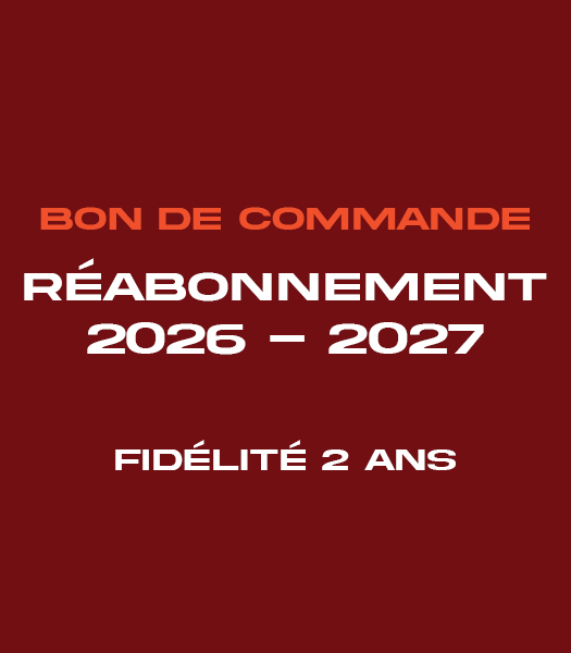 Réabonnement 2026-2027