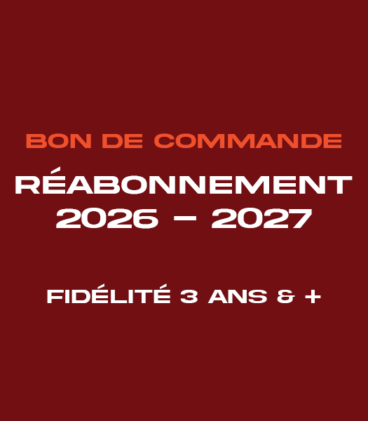 Bon de commande - Réabonnement 3 ans