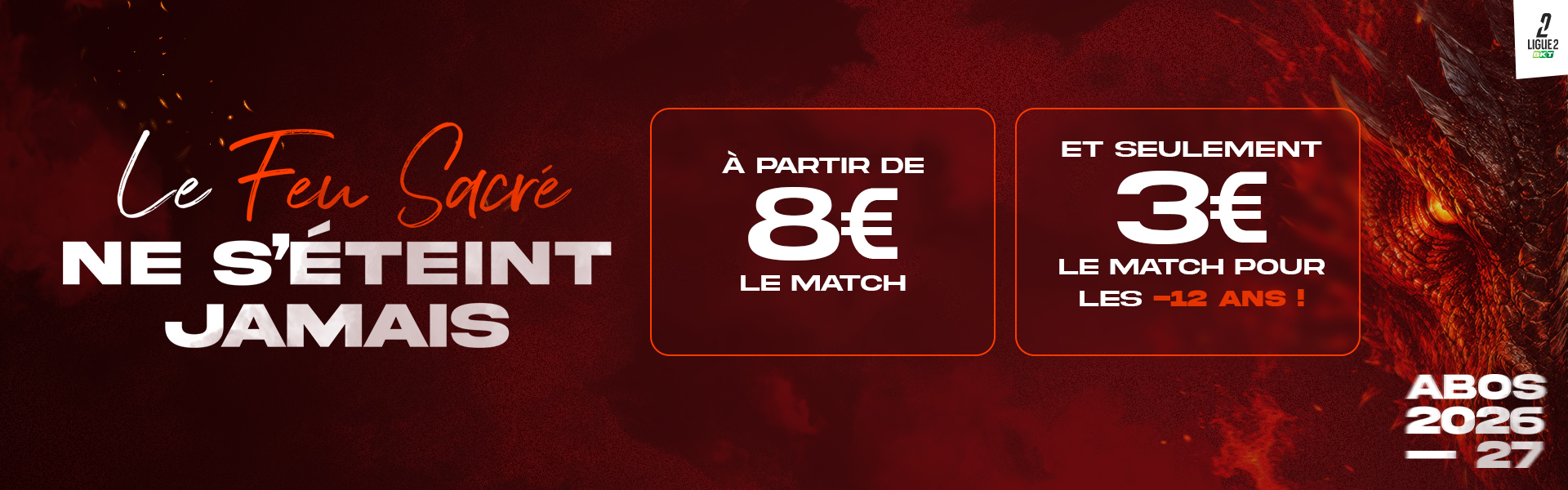 Campagne d'abonnement 26-27 