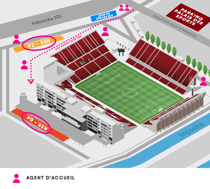 Obtenir un accès Parkings (Abonné SSH)