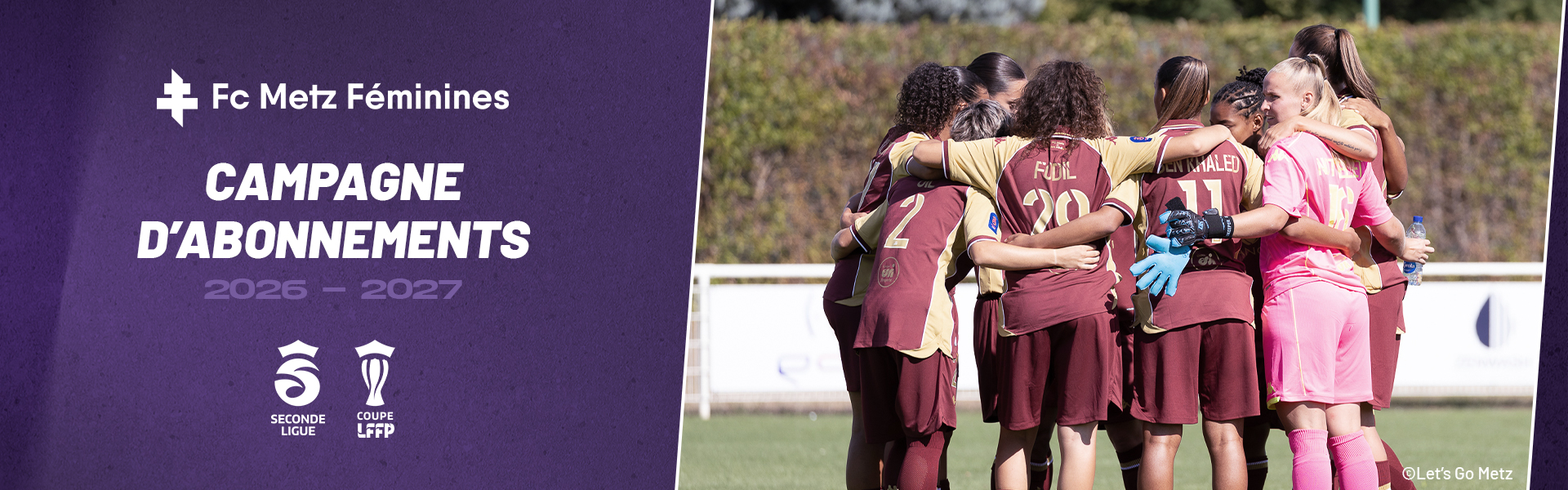 Campagne d'Abonnement Seconde Ligue 26-27