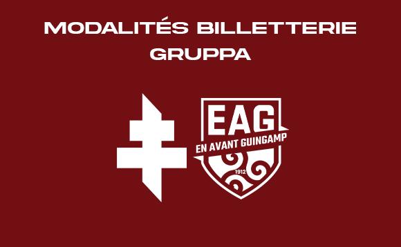 MODALITES BILLETTERIE - GRUPPA METZ